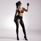Amour Cat Girl Erotic Open Crotch Pantyhose 50DEN/30DEN Black