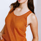 BLISSFUL LOVE WOVEN TANK TOP