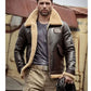 Leather Jacket Fur Coat Airforce Flight Jacket