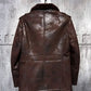 Men’s B3 Pilot Aviator Sheepskin Leather Bomber Jacket