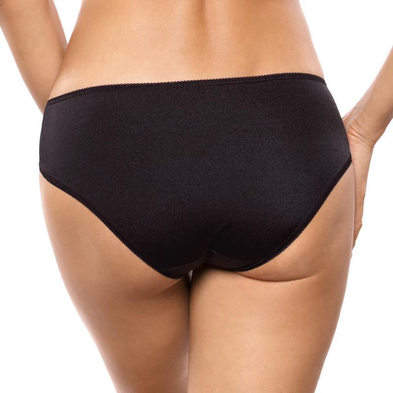 Gorteks Onyx Sheer Embroidered Bikini Panty-1