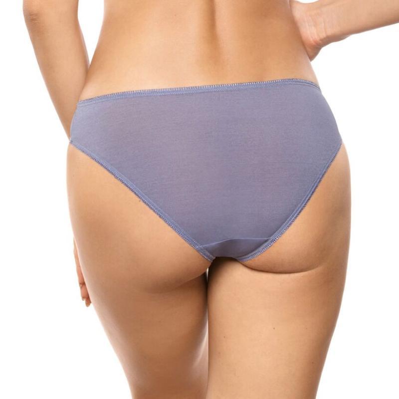 Gorteks Aspen Sheer Embroidered Lace Bikini Panty-1