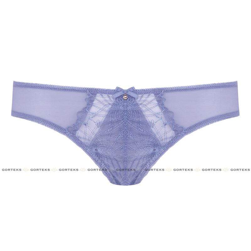 Gorteks Aspen Sheer Embroidered Lace Thong Panty-2