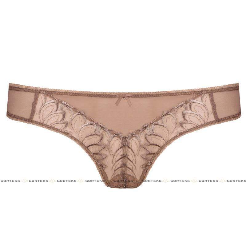 Gorteks Dakota Sheer Floral Embroidery Thong Panty-2