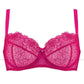 Gorteks Pamela Pink Sheer Mesh Balconette Bra