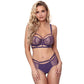 Axami Miami Vibe Purple Sheer Lace Boyshort Panty-4