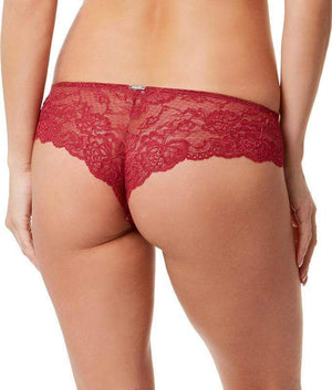 Sheer Lace Brazilian Panty Montelle Flirt Twilight-1