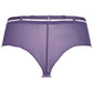 Axami Miami Vibe Purple Sheer Lace Brazilian Thong Panty-3