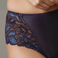Sheer Lace Tanga Panty Lavinia Dare Me Navy Blue-2