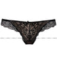 Gorteks Scarlet Black Sheer Lace Thong Panty-2