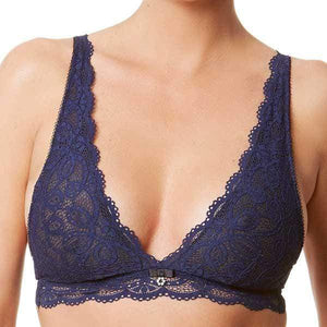 Sheer Lace Wire-Free Bralette-1