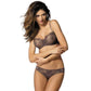 Gorteks Pamela Mocha Sheer Low Rise Bikini Panty-2