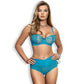 Sheer Mesh Balconette Bra Sawren Twist-2