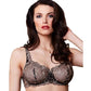Sheer Mesh Embroidered Demi Bra Lunaire Sevilla-1
