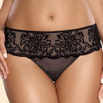 Ajour Adagio Sheer Mesh Thong Panty-2