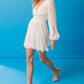 DAY IN THE CITY WOVEN MINI DRESS