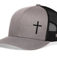 Side Cross Trucker Hat  |  Christian Snapback