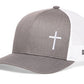 Side Cross Trucker Hat  |  Christian Snapback