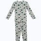Ski Bamboo Pajamas for Kids – Two Piece Set