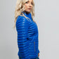 Skylar Women's Faux Leather Puffer Jacket