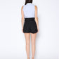Gracia Fashion Women's Sleeveless Ruffle Front Top