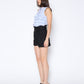 Gracia Fashion Women's Sleeveless Ruffle Front Top