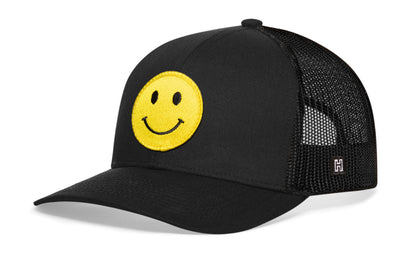 Smiley Face Trucker Hat  |  Snapback
