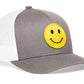 Smiley Face Trucker Hat  |  Snapback