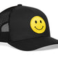 Smiley Face Trucker Hat  |  Snapback