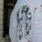 Mustangs Chiffon Scarf | 20" Square Scarf