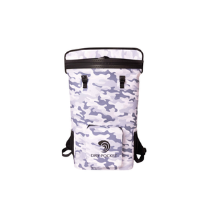 Waterproof Floating Backpack Cooler - Snow Camo