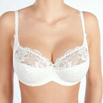 Soft Lace Full Coverage Bra Rosme Soft Blanc-0