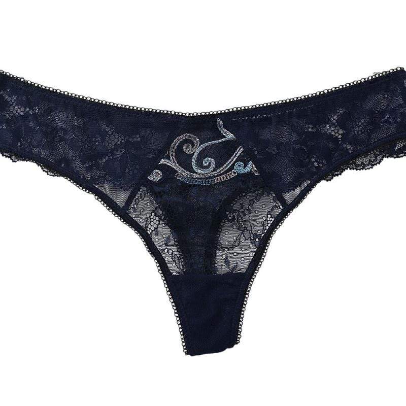 Soft Sheer Mesh Thong Panty Sawren Olympia-2