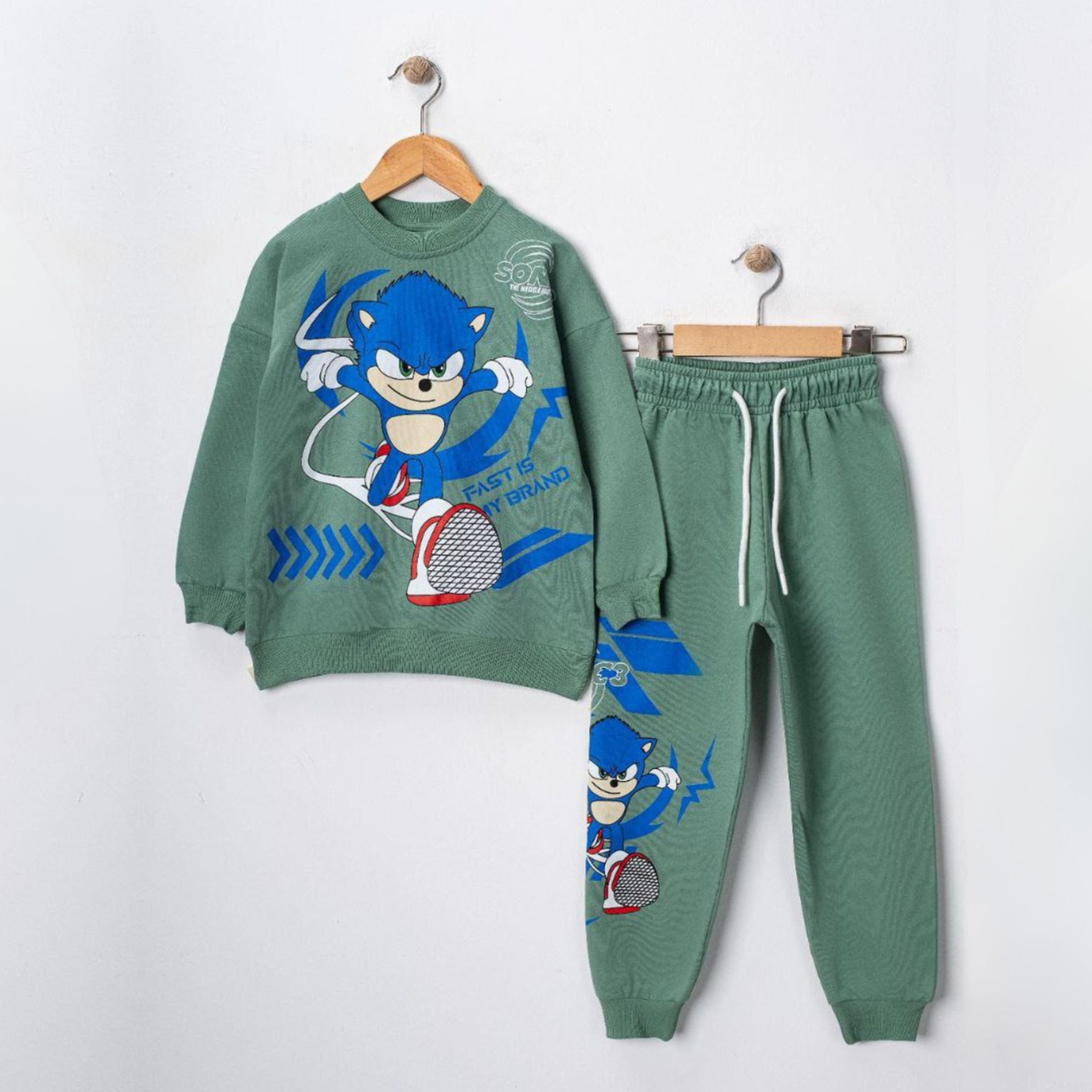 Blue Flash Casual Jogger Set-1
