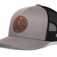 Southwest Sunset Trucker Hat  |  Faux Leather Desert Snapback