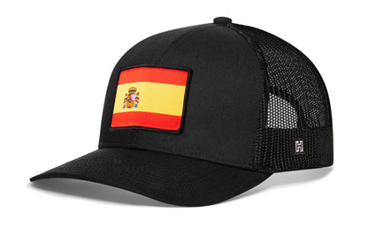 Spain Flag International Trucker Hat  |  Spanish Snapback