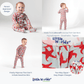 Starfish Bamboo Baby Pajamas – Zipper Footie