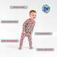 Starfish Bamboo Toddler Pajamas – Romper
