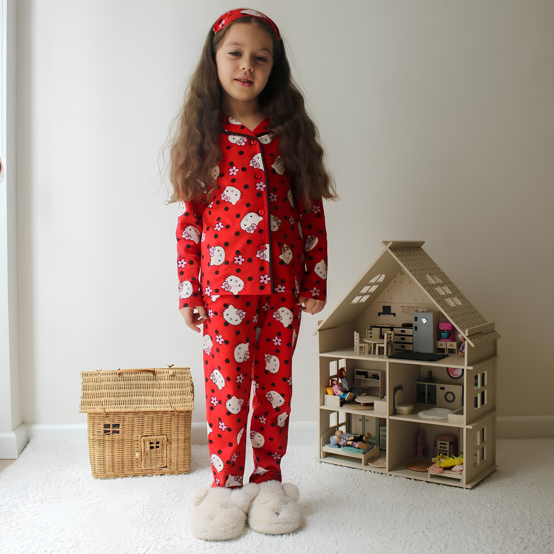 Cozy Kitty Pyjama Set-0