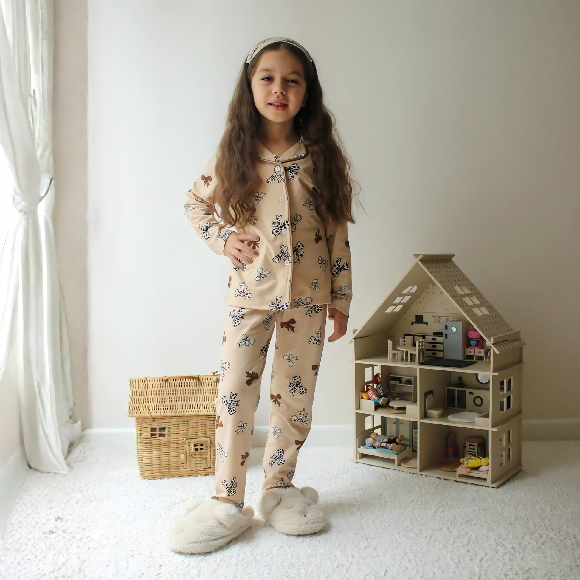 Sweet Bow Pyjama Set-0