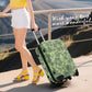HouseOfZazla 3-piece hard shell luggage set in 20, 24, and 28-inch sizes