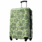 HouseOfZazla 3-piece hard shell luggage set in 20, 24, and 28-inch sizes