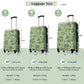 HouseOfZazla 3-piece hard shell luggage set in 20, 24, and 28-inch sizes