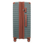 HouseOfZazla Deluxe 5-piece hard-side luggage set with USB ports and TSA locks in multiple colors