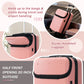 HouseOfZazla 5-piece hardside luggage set with expandable suitcases, bags, spinner wheels, TSA locks and USB port