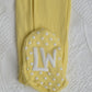 Yellow Bamboo Baby Pajamas – Zipper Footie