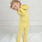 Yellow Bamboo Toddler Pajamas – Romper