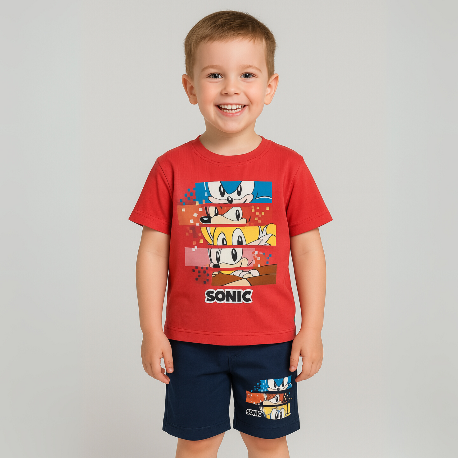 Sonic Speed Boys Short Set - Farnelli