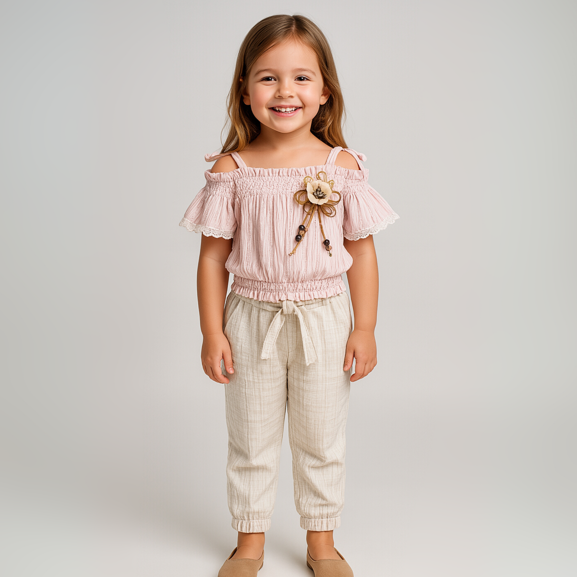 Radiant Zoe Girls Casual Set-0