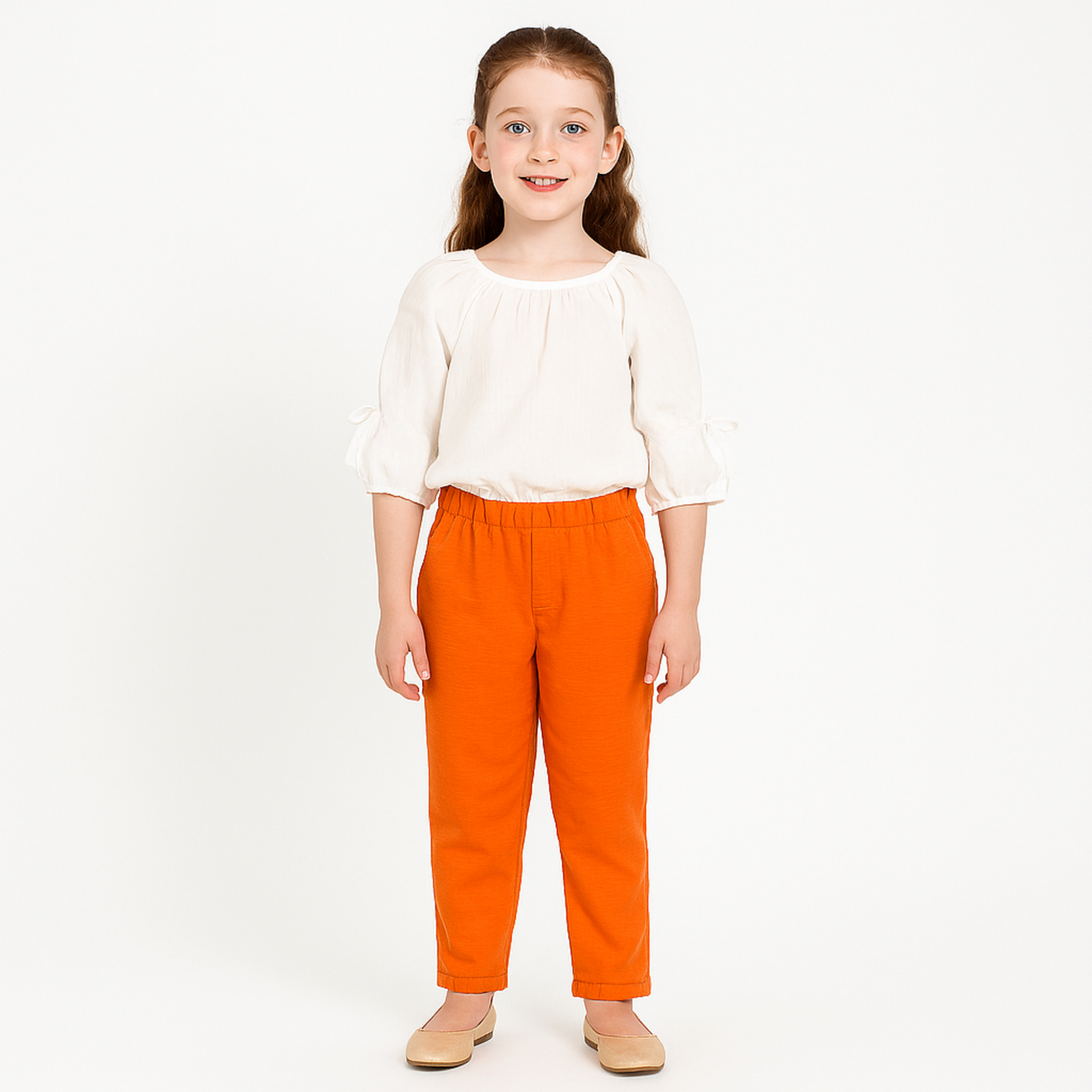 Oh My Orange Girls Casual Set - Farnelli